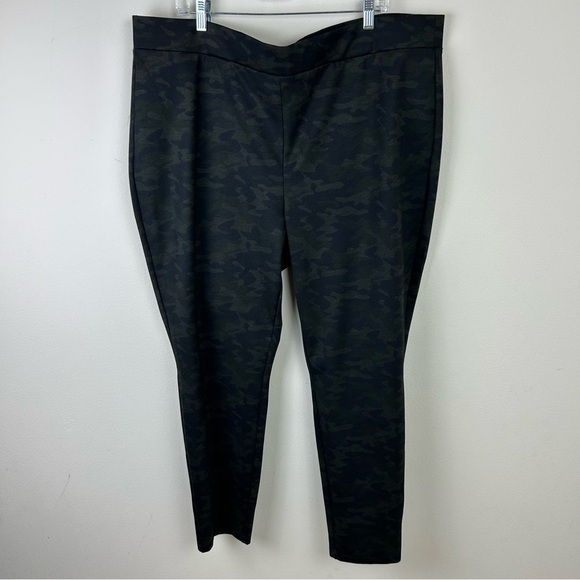 NYDJ Pull-on Urban Camo Ponte Leggings size: 22W - Picture 4 of 11